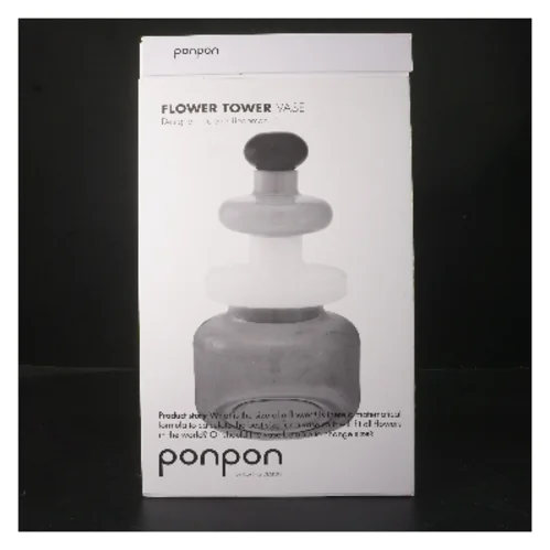 Flower Tower Vase fra Ponpon (str. 33 cm)