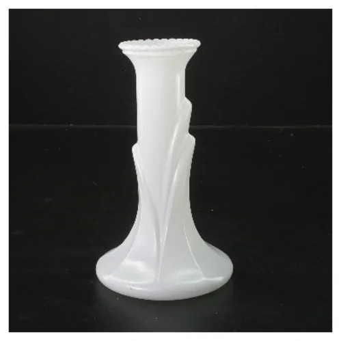 Hvid lysestage (str. 15 cm)