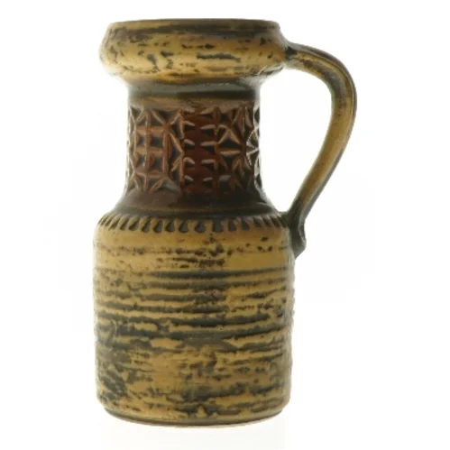 Keramikkande med håndtag (str. Ø 8,5 cm længde 20 cm)