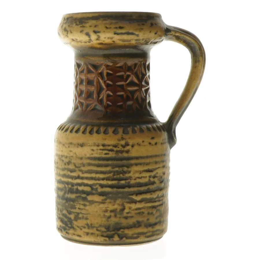 Keramikkande med håndtag (str. Ø 8,5 cm længde 20 cm)