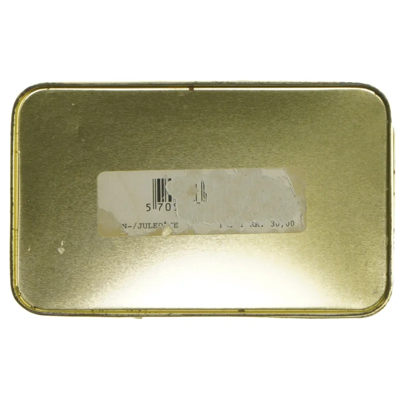 Julemærkedåse (str. 15x15 cm)