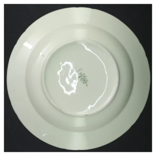 B&G Saksisk blomst dyb tallerken (str. 24,5x4 cm)