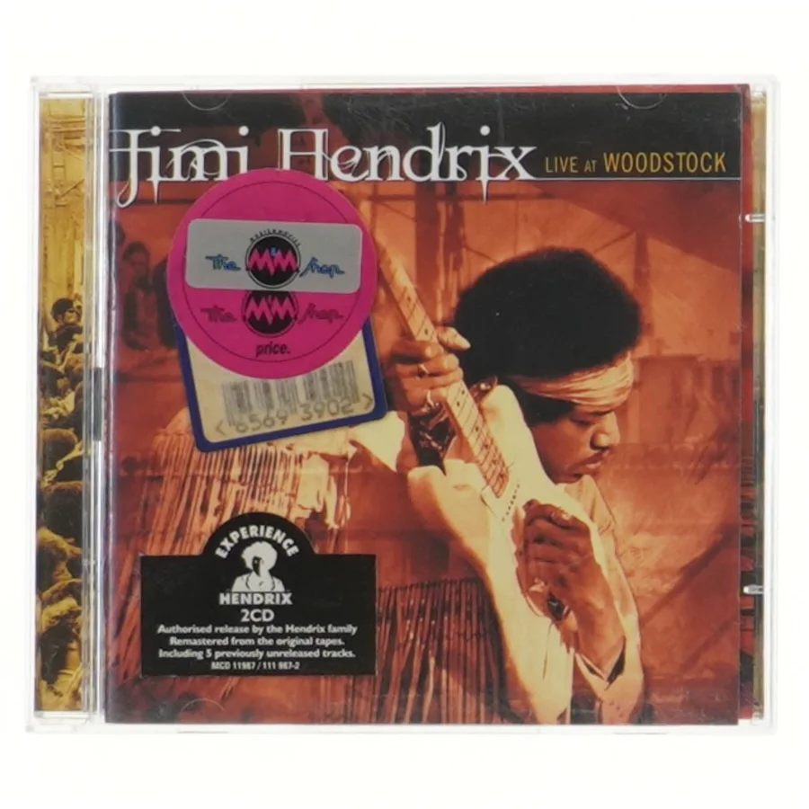 Jimi Hendrix 2CD - Live at Woodstock