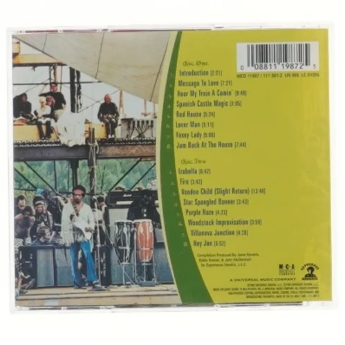 Jimi Hendrix 2CD - Live at Woodstock