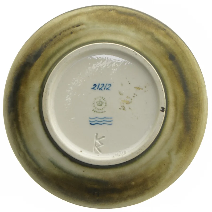 Royal Copenhagen Knud Kyhn skål  (str. Ø 19 cm)