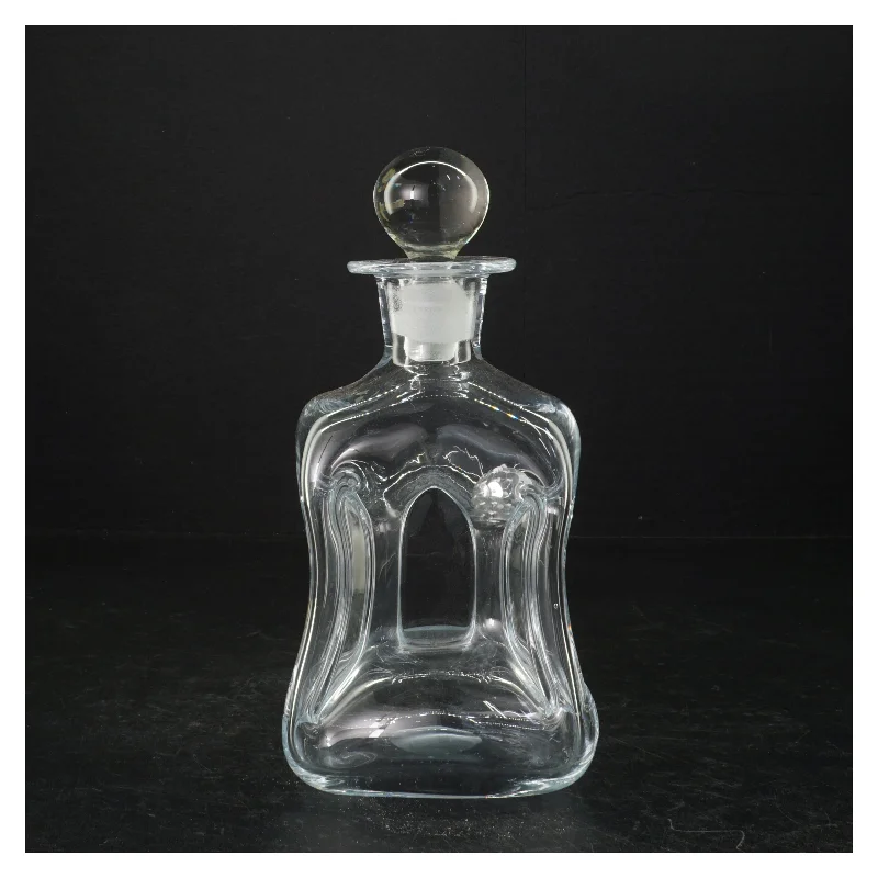 Klukflaske fra Holmegaard (str. 21 cm)