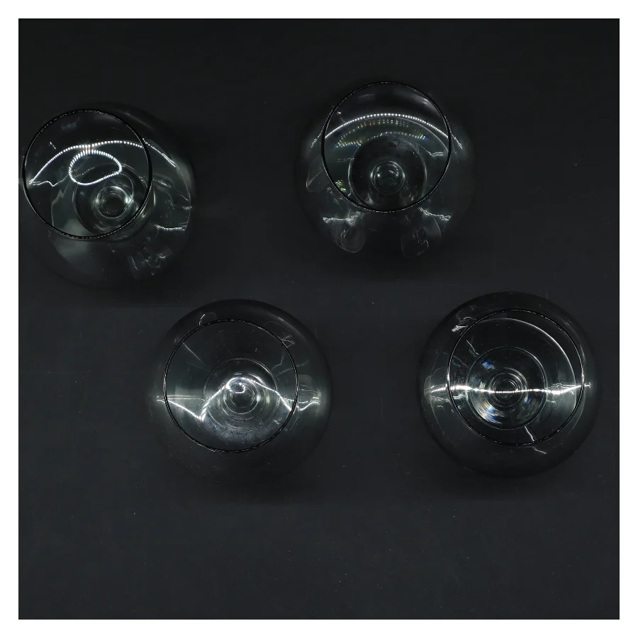 4 stk. Holmegaard Atlantic cognacglasstr. (4 stk Ø 5 cm længde 11,5 cm)