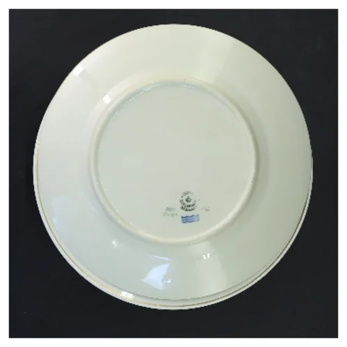 Sæt med 6 frokost tallerkener Hjertegræs, Royal Copenhagen (str. 6 stk Ø 22 cm) fra Royal Copenhagen