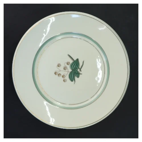 Sæt med 6 frokost tallerkener Hjertegræs, Royal Copenhagen (str. 6 stk Ø 22 cm) fra Royal Copenhagen