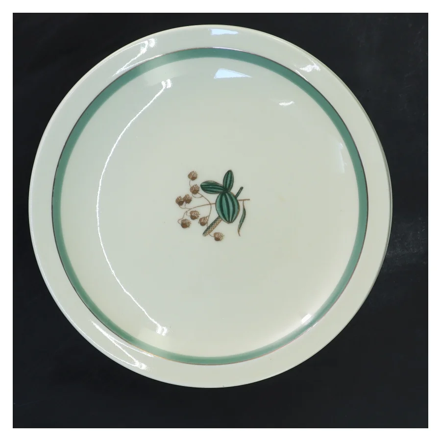 6 frokost tallerkener, Hjertegræs, Royal Copenhagen (str. 6 stk Ø 17,5 cm) fra Royal Copenhagen