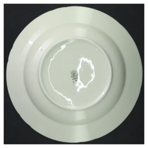 B&G Saksisk blomst dyb tallerken (str. 24,5x4 cm)