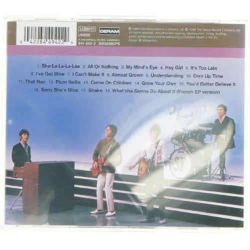 Small Faces CD - Universal Masters Collection fra Universal