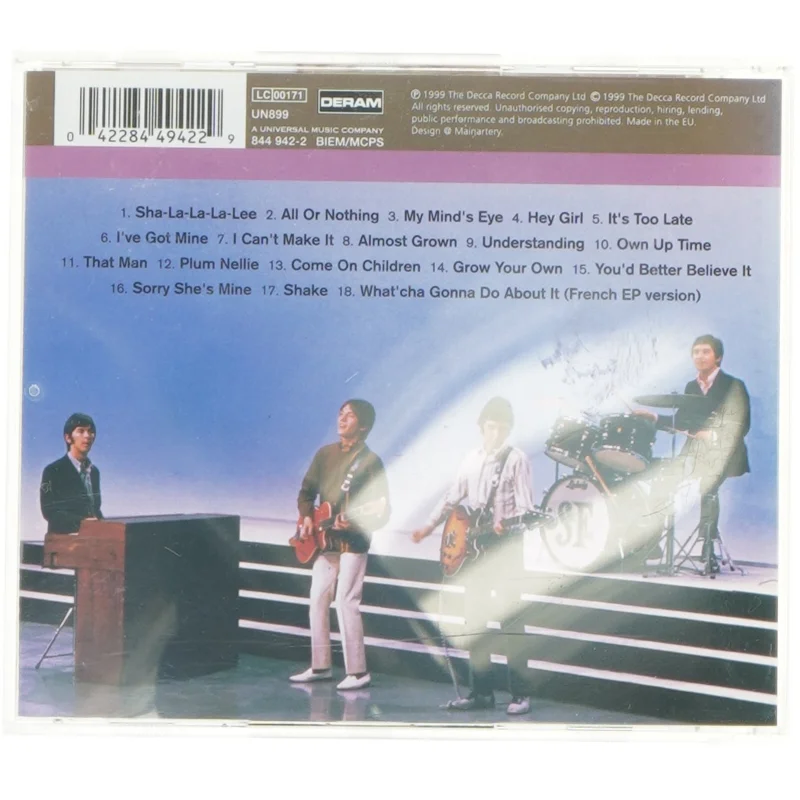 Small Faces CD - Universal Masters Collection fra Universal