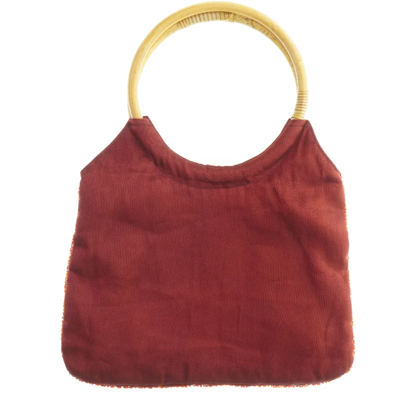 Broderet håndtaske med palietter (str. 45 x 30 cm)