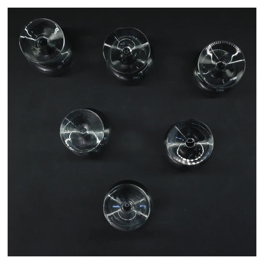 6 stk. Holmegaard Atlantic portvinsglas (str. 6 stk Ø 5,5 cm længde 9 cm)