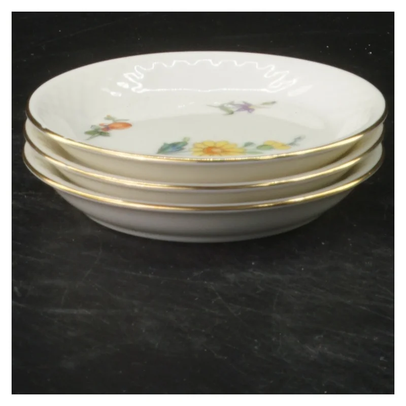 B&G saksisk blomst assietter (str. Ø 10 cm)