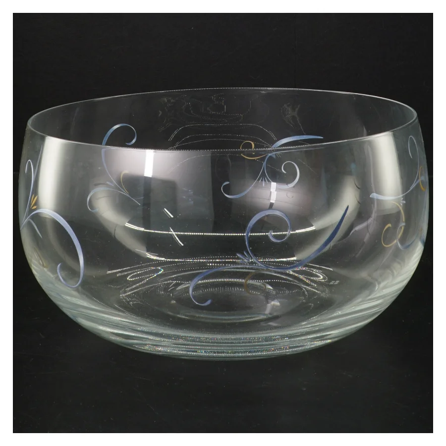 Fyrklöveren Victoria glasskål (str. Ø 21 cm)