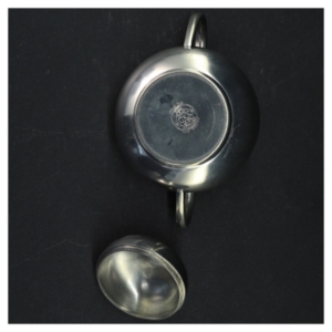 Hollandsk sukkerskål I tin