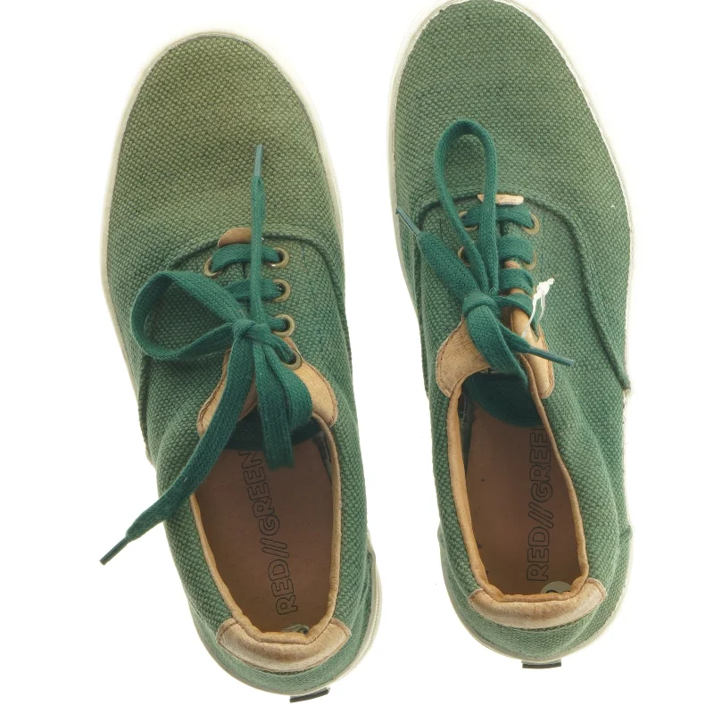 Red and green grønne sneakers (str. 38)