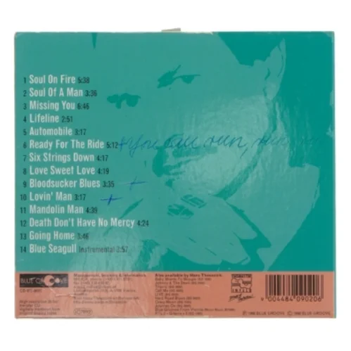 Hans Theessink CD - Lifeline fra Blue Groove