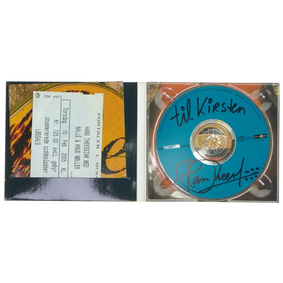 Hans Theessink CD - Lifeline fra Blue Groove