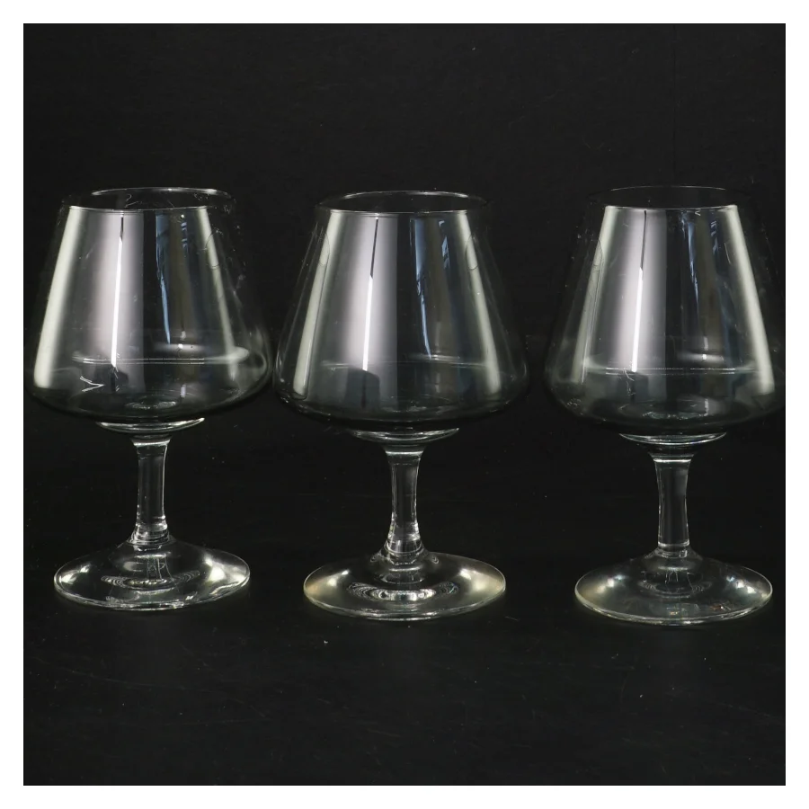 Holmegaard Atlantic cognacglas (3 stk, str. 12 cm)