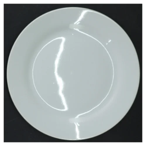 Hvid tallerken (str. 19,5 cm)