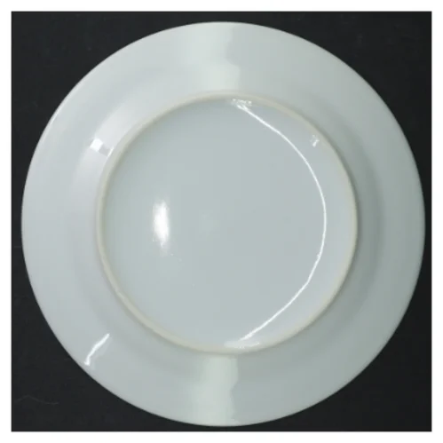 Hvid tallerken (str. 19,5 cm)