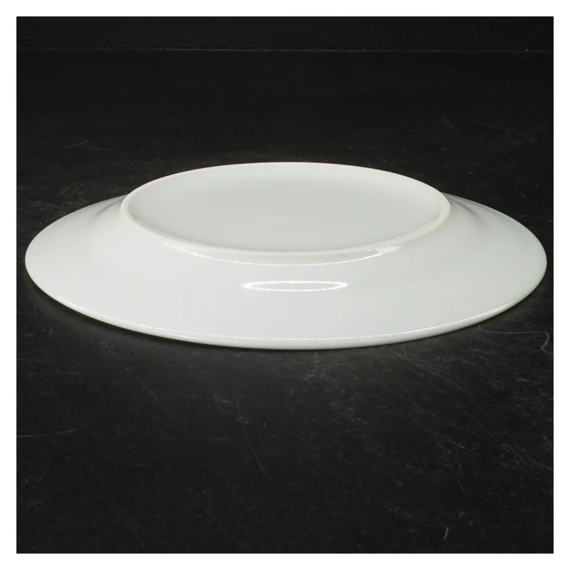 Hvid tallerken (str. 19,5 cm)