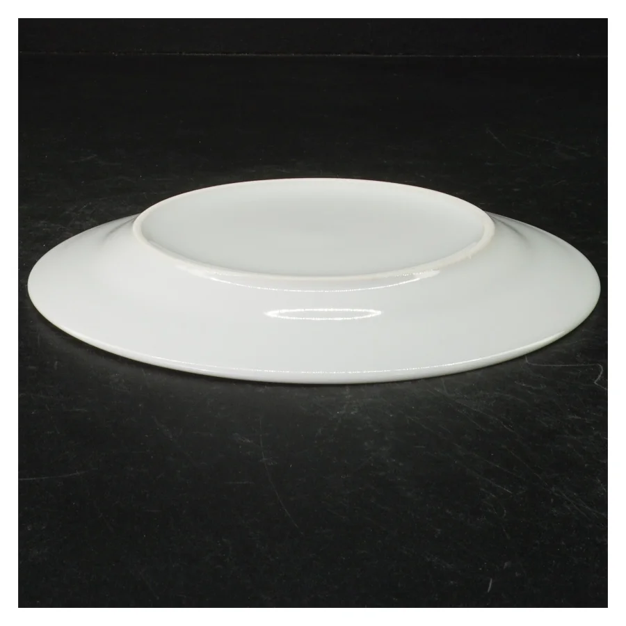 Hvid tallerken (str. 19,5 cm)