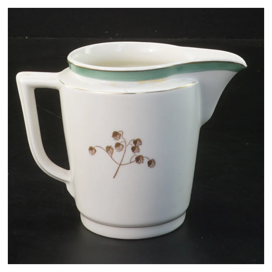 Porcelæns flødekande Hjertegræs, Royal Copenhagen (str. 10 cm) fra Royal Copenhagen