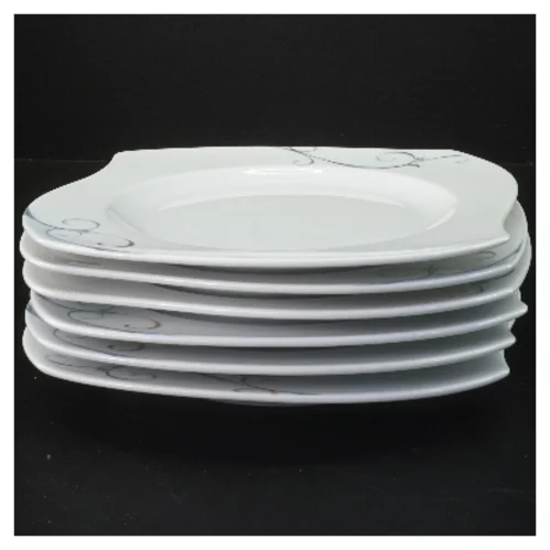 Fyrklövern Victoria tallerkner (str. Ø 22 cm)