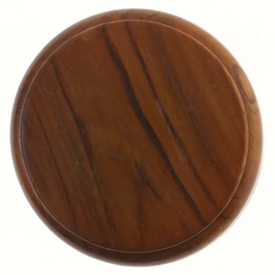 Lille teak træskål (str. 15x6 cm)