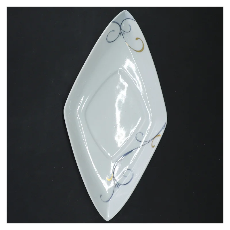 Firklöveren Victoria sauceskål samt underskål (str. 24 cm)