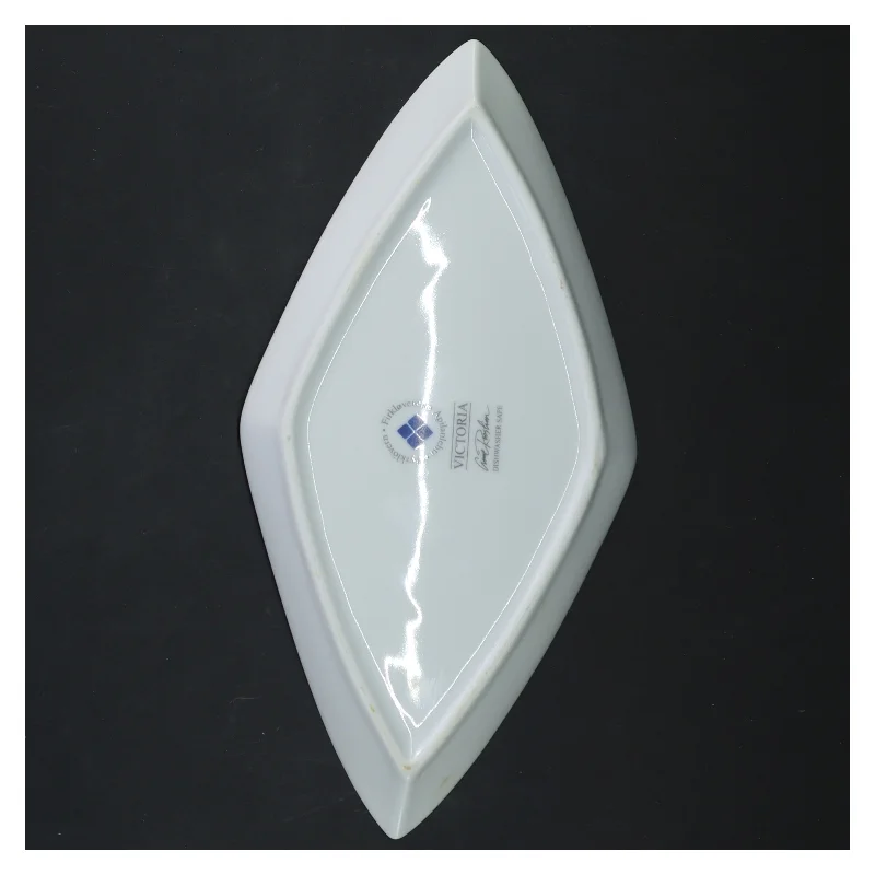 Firklöveren Victoria sauceskål samt underskål (str. 24 cm)