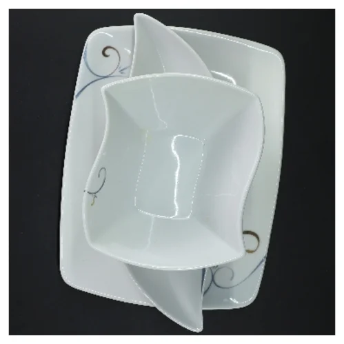 Fyrklöveren Victoria serveringsdele (str. 16 og 29 og 25 cm)