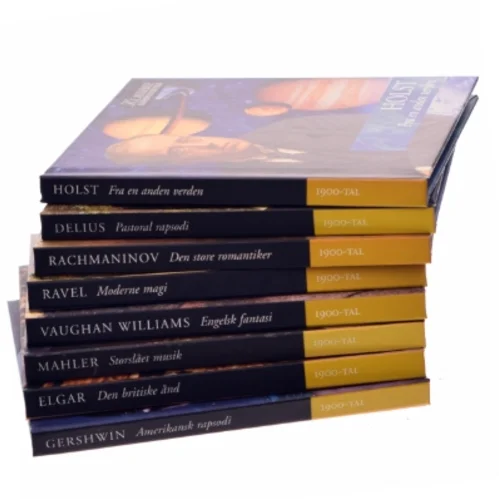 Samling af klassisk musiks CD'er