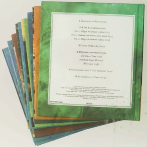 Samling af klassisk musiks CD'er