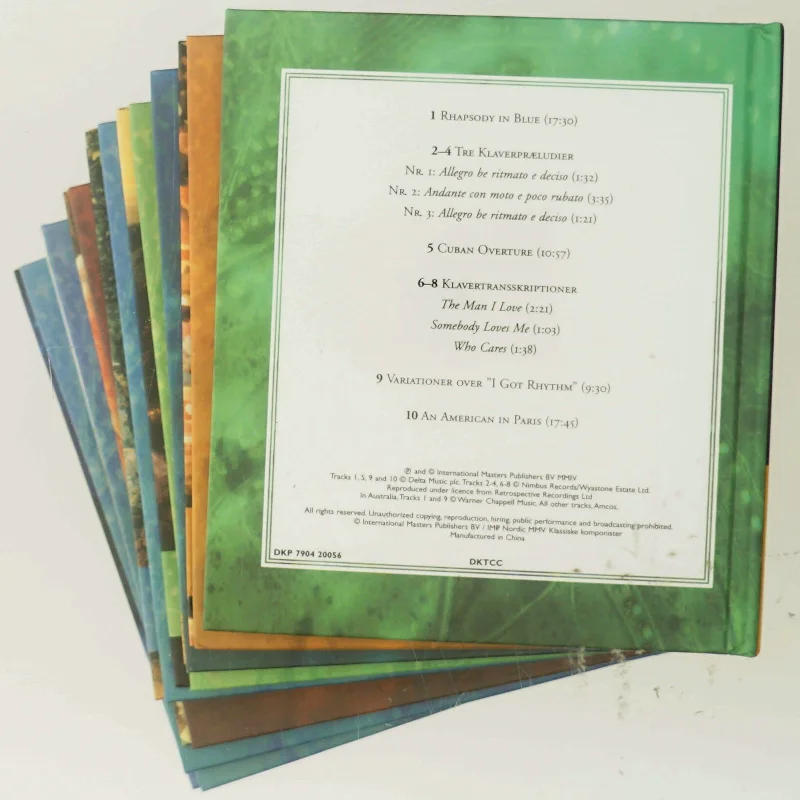 Samling af klassisk musiks CD'er