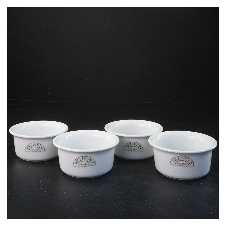 Små porcelænsskåle fra Pillivuyt (str. 10x4,5 cm)