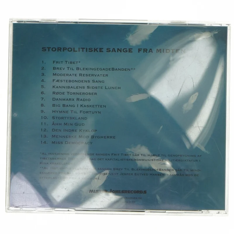 Mister Jones CD album - Kulturrevolution fra Mister Jones