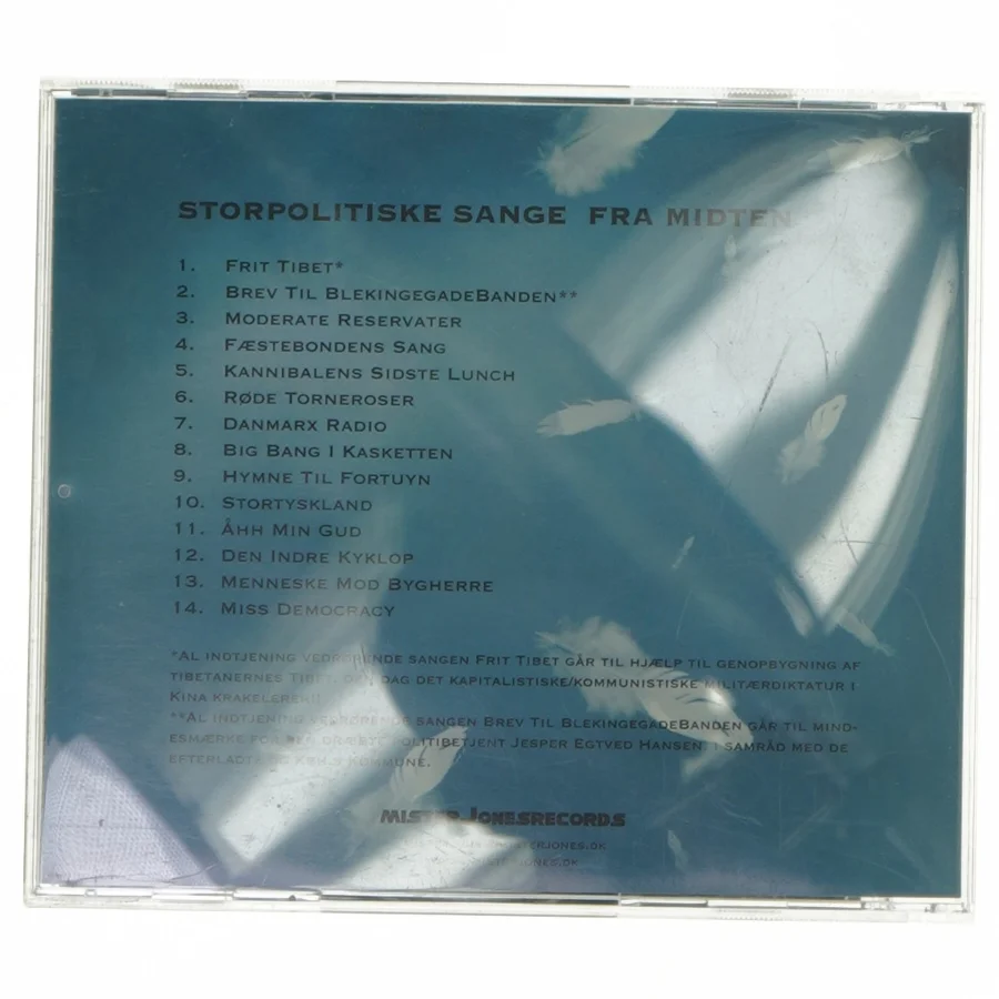 Mister Jones CD album - Kulturrevolution fra Mister Jones