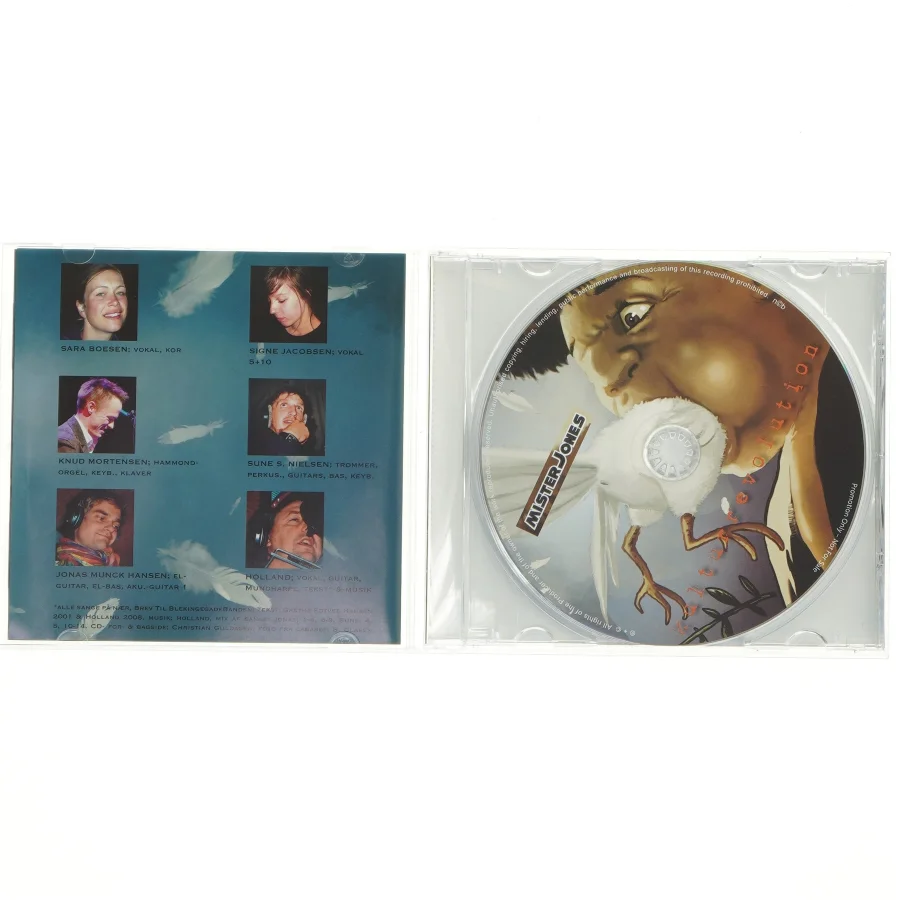 Mister Jones CD album - Kulturrevolution fra Mister Jones