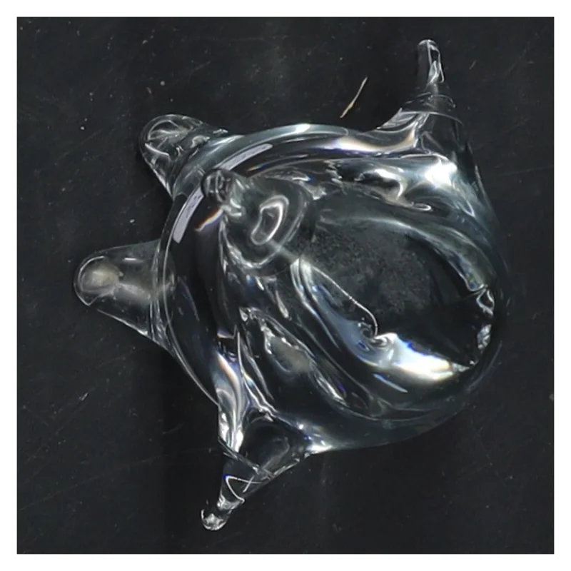 Glasfigur pingvin Ronneby Sweden (str. 11,5x7 cm)