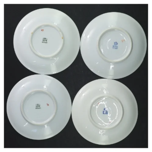 KPM porcelæn kaffestel fra KPM (str. Ø. 12,5 cm. h 6 cm. ø. 6,5 cm)