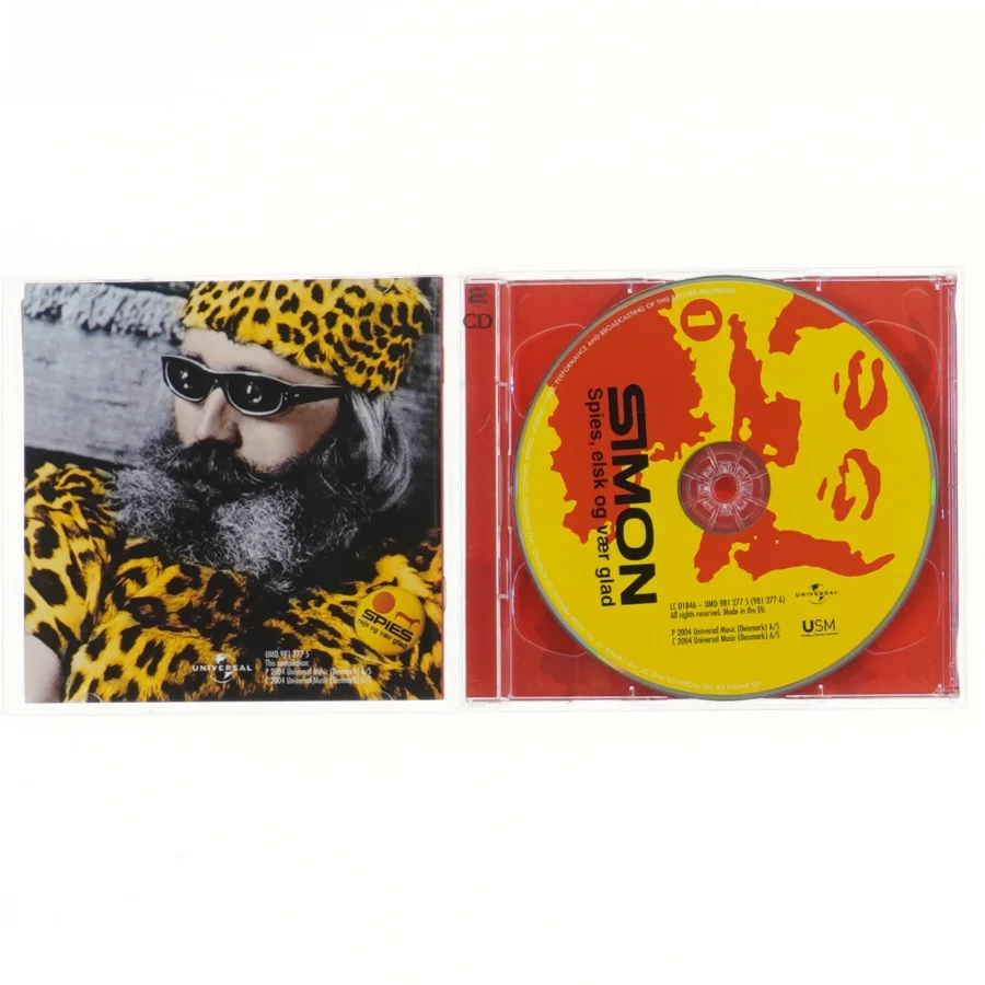 Simon Spies CD album fra Universal