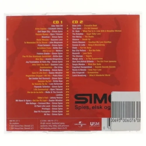 Simon Spies CD album fra Universal