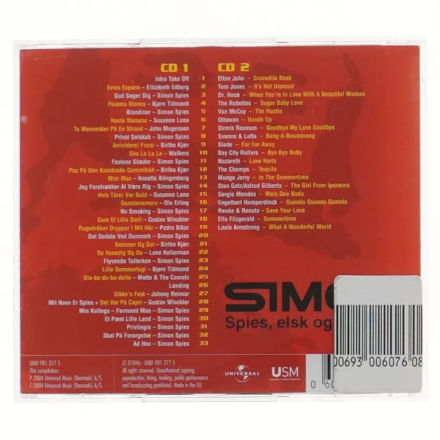 Simon Spies CD album fra Universal