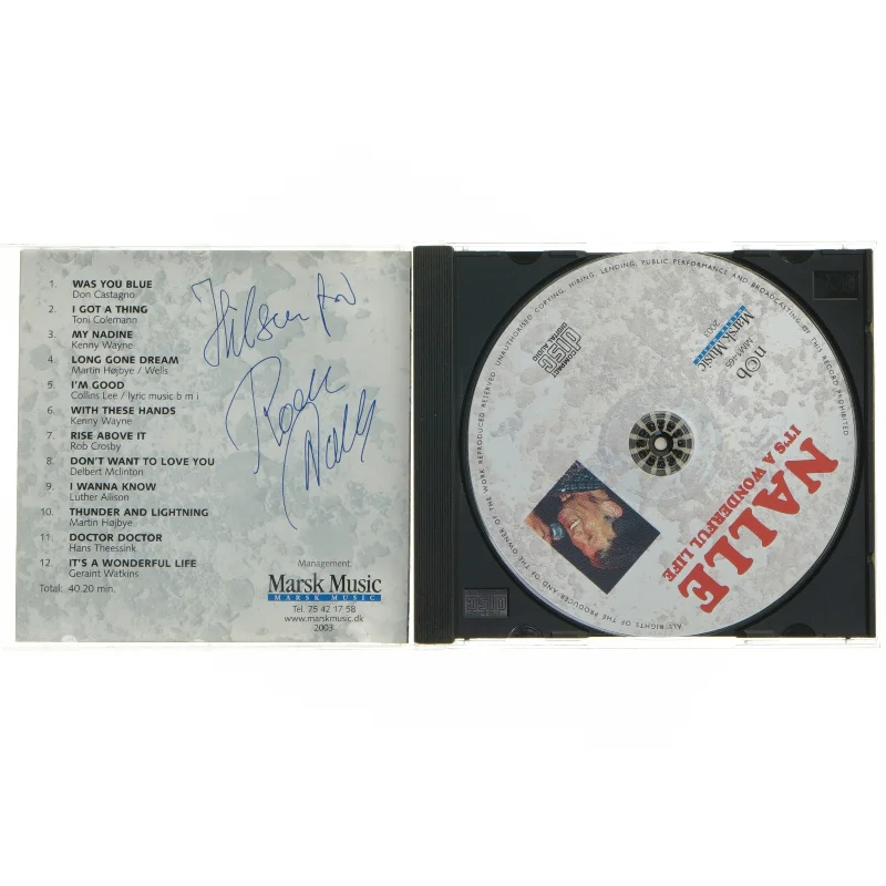 Nalle CD - It's a Wonderful Life fra Marsk Music