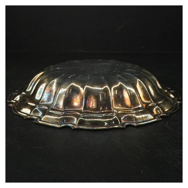 Sølvplet fad (str. 27 cm)